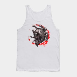 Beholder Red / Doodles & Dragons Tank Top